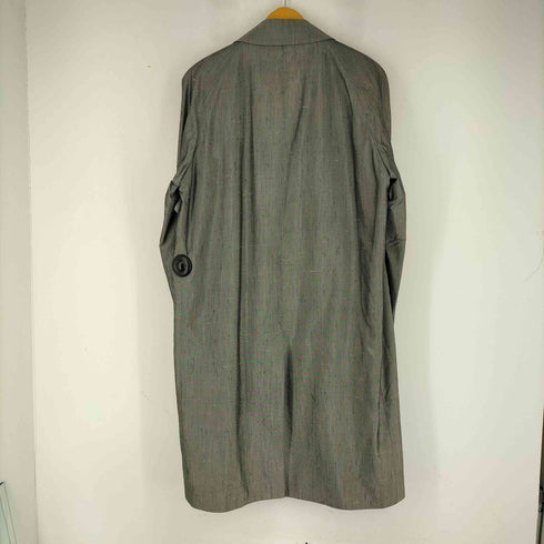 HENRY POOLE 絣 ラグランステンカラーコート メンズ 103