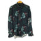 ザラ ZARA L/S 和柄 オーバーサイズシャツ メンズ import:M