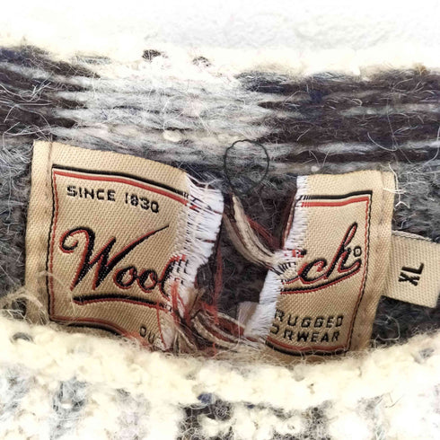 ウールリッチ WOOLRICH 90S ノルディック柄 長袖ニット メンズ import:XL