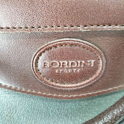 BORDINI SPOATS レザーボストンバッグ メンズ