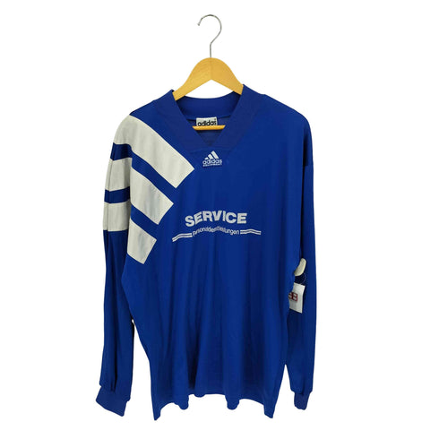 アディダス adidas 90s EQUIPMENT ナンバリング ロングスリーブ ゲームシャツ メンズ import:XL