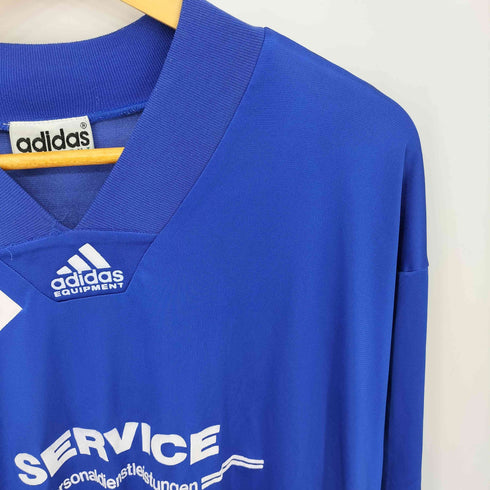 アディダス adidas 90s EQUIPMENT ナンバリング ロングスリーブ ゲームシャツ メンズ import:XL
