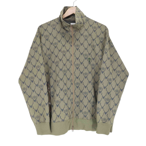 サウスツーウェストエイト SOUTH2 WEST8 ロゴ総柄 トラックジャケット メンズ import:L