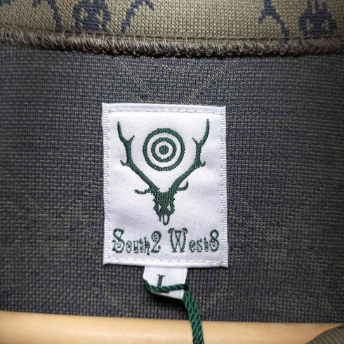 サウスツーウェストエイト SOUTH2 WEST8 ロゴ総柄 トラックジャケット メンズ import:L