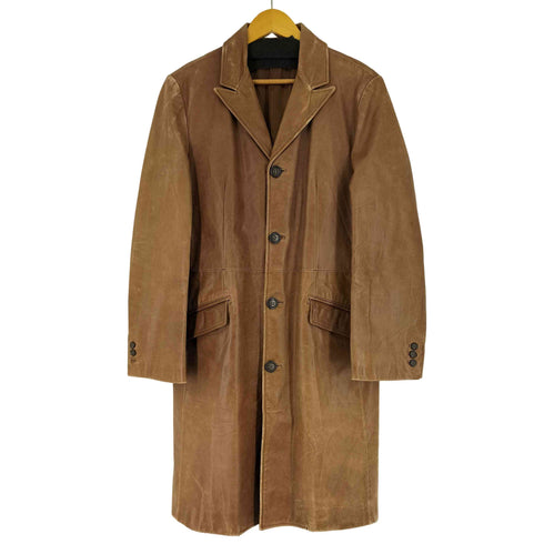 トルネードマート TORNADO MART カウレザーチェスターコート メンズ import:L