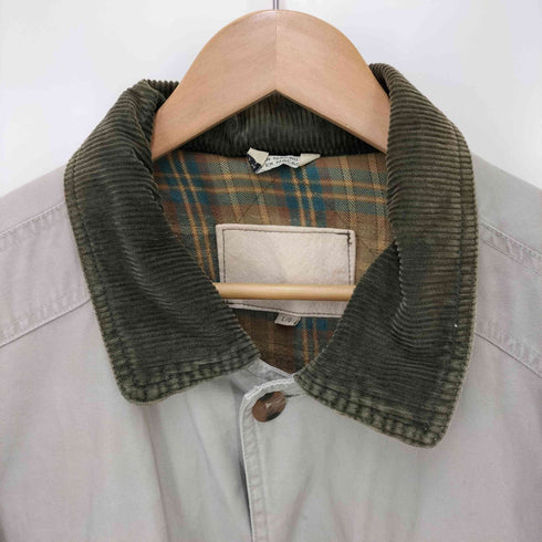 裏地チェック 襟コーデュロイ ハンティングジャケット メンズ JPN:L