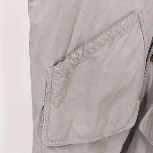 裏地チェック 襟コーデュロイ ハンティングジャケット メンズ JPN:L