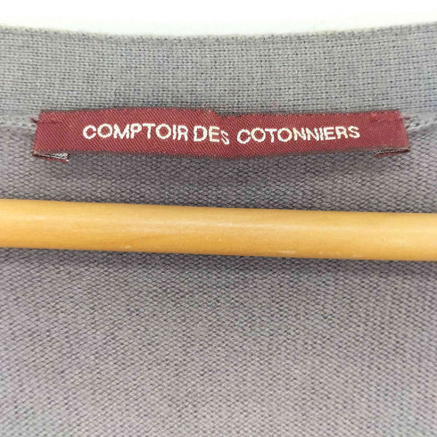 コントワーデコトニエ COMPTOIR DES COTONNIERS 素材切り替えカーディガン レディース JPN:M