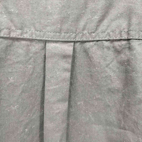 ステューシー Stussy 90S-00S 紺タグ USA製 OLD L/S コットン ワーク シャツ U.S.A 1980 比翼 ボタン メンズ import:L