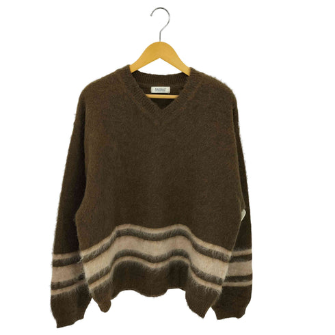 ラディアル RADIALL HUNTINGTON V NECK SWEATER ハンチントン シャギーニット クルーネック セーター メンズ