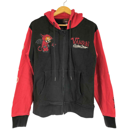 バンソン VANSON デビル ジップパーカー メンズ import:M