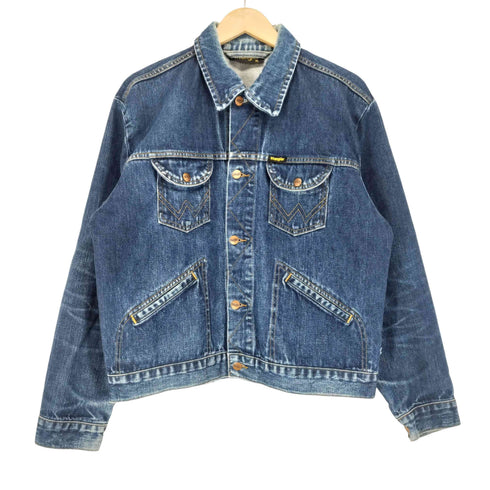 ラングラー Wrangler フロントポケットデニムトラッカージャケット メンズ import:XL