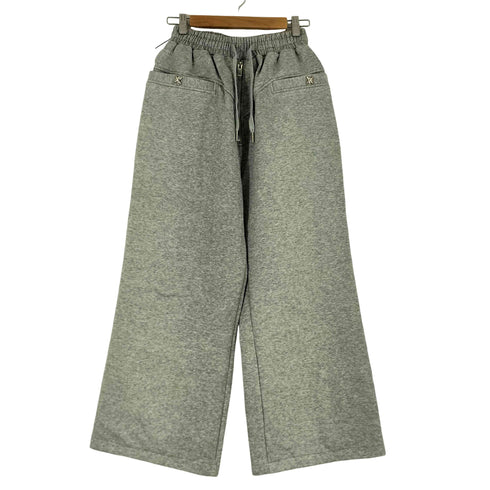 STILL WATER デザインワイドスウェットパンツ メンズ