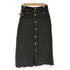 ディーゼル DIESEL デザインブラックデニムスカート レディース US:24