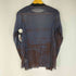 L/S 総柄シースルートップス レディース