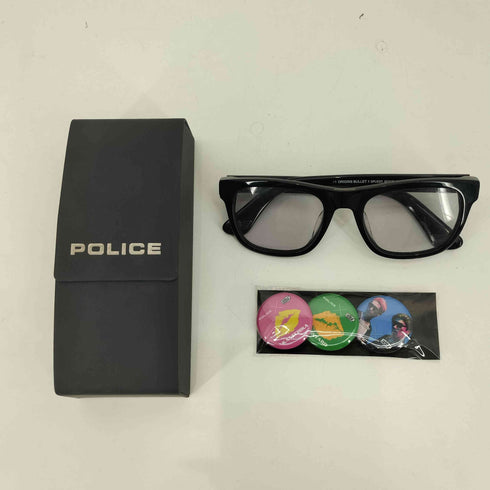 ポリス POLICE ×EXIT ウェリントン クリアグラス サングラス メンズ 50□20