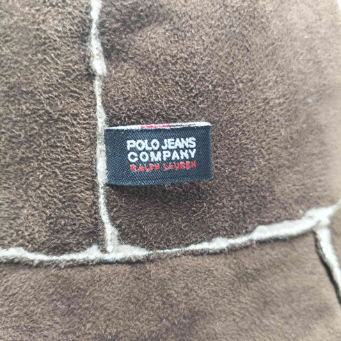 ポロジーンズカンパニーラルフローレン POLO JEANS COMPANY RALPH LAUREN フェイクスエード ボアハット メンズ