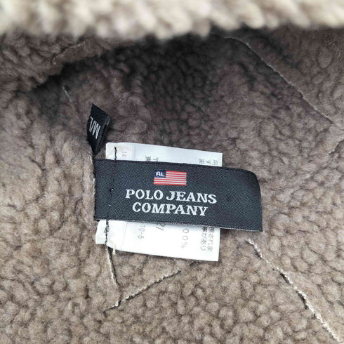 ポロジーンズカンパニーラルフローレン POLO JEANS COMPANY RALPH LAUREN フェイクスエード ボアハット メンズ