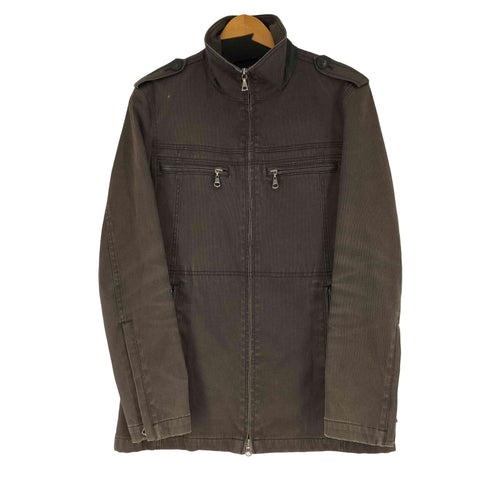 キャサリンハムネットロンドン KATHARINE HAMNETT LONDON ダブルジップ コーデュロイハイネックジャケット メンズ import:M