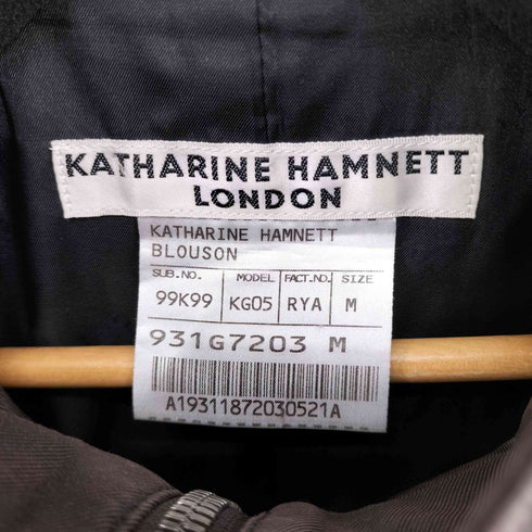 キャサリンハムネットロンドン KATHARINE HAMNETT LONDON ダブルジップ コーデュロイハイネックジャケット メンズ import:M