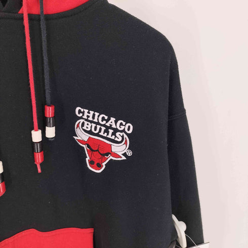 スターター STARTER 90S 北米プロバスケットボールリーグ チームロゴ刺繍 プルオーバー パーカー メンズ import:L