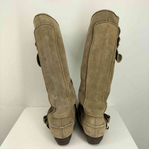 pippi スエード ウエスタンブーツ ビブラムソール レディース