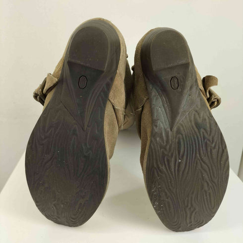 pippi スエード ウエスタンブーツ ビブラムソール レディース