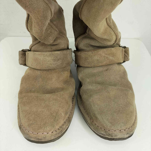 pippi スエード ウエスタンブーツ ビブラムソール レディース