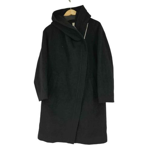 TESSERA カシミア混 アシンメトリーデザインコート レディース