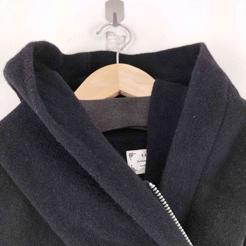 TESSERA カシミア混 アシンメトリーデザインコート レディース