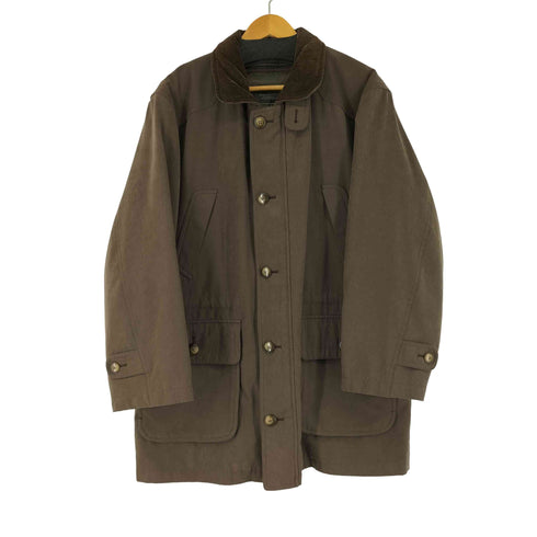 バレストリーノ BALESTRINO 襟コーデュロイ ライナー付き デザインコート メンズ import:L