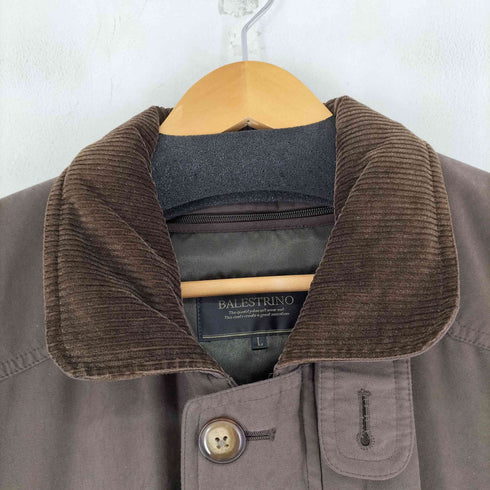 バレストリーノ BALESTRINO 襟コーデュロイ ライナー付き デザインコート メンズ import:L