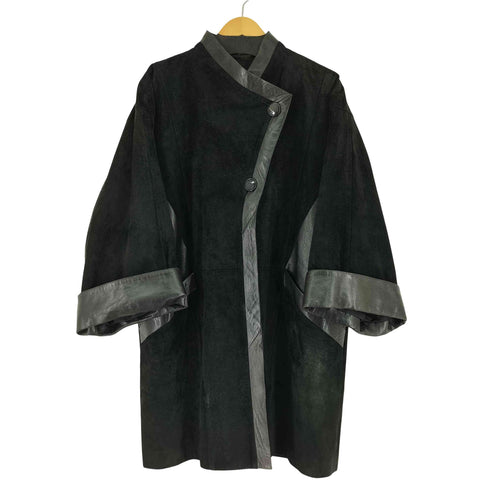 シャルルジョルダン CHARLES JOURDAN デザインレザーコート レディース