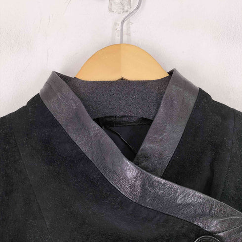 シャルルジョルダン CHARLES JOURDAN デザインレザーコート レディース