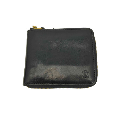 BELLIES YORK ブライドルレザー カウレザー 二つ折り 財布 メンズ