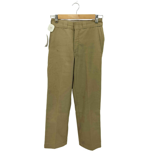 ディッキーズ Dickies 60-70s セミオートマチック式 ジッパーフライ 裏地ブランケット チノ パンツ レディース 26/34