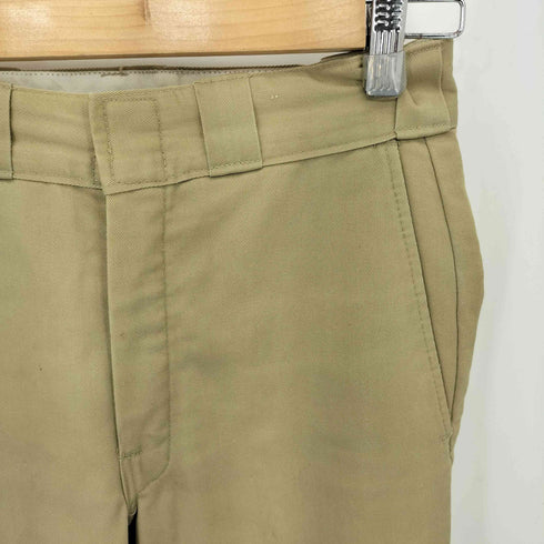 ディッキーズ Dickies 60-70s セミオートマチック式 ジッパーフライ 裏地ブランケット チノ パンツ レディース 26/34