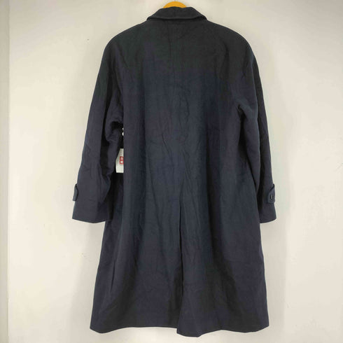 カシミア100% 比翼ステンカラーコート メンズ