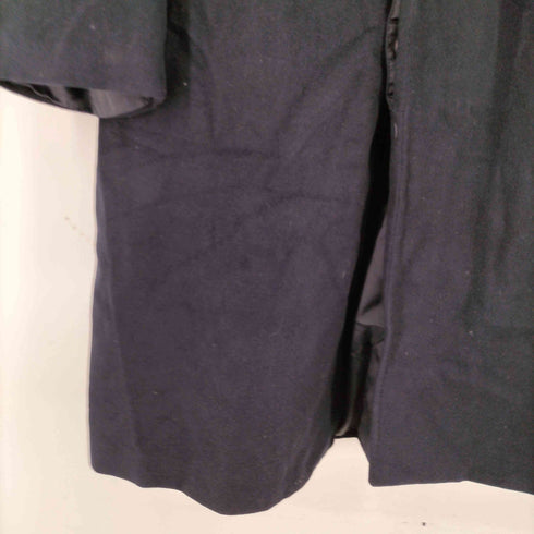 カシミア100% 比翼ステンカラーコート メンズ