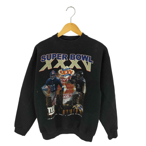 DYNASTY 2001 SUPER BOWL XXXV クルーネックスウェットトレーナー メンズ M