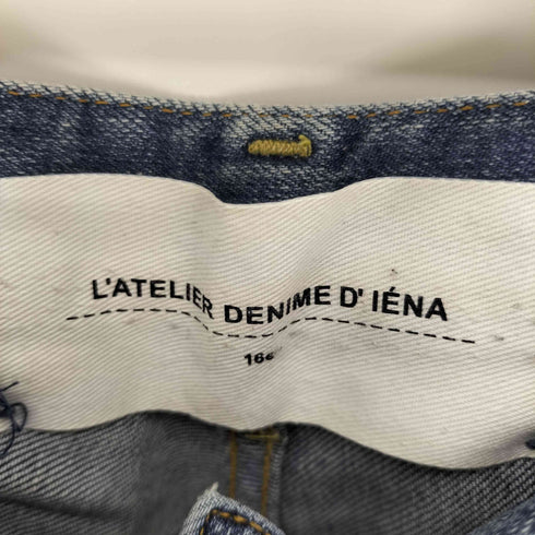 イエナ IENA 5ポケット ジップフライ テーパード デニム パンツ レディース JPN:38