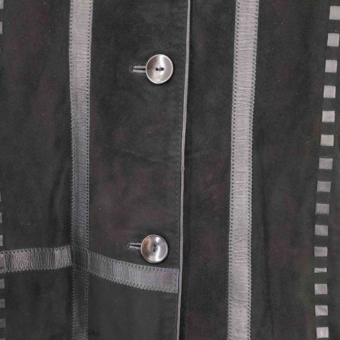 デザインリアルレザーコート レディース DE:32