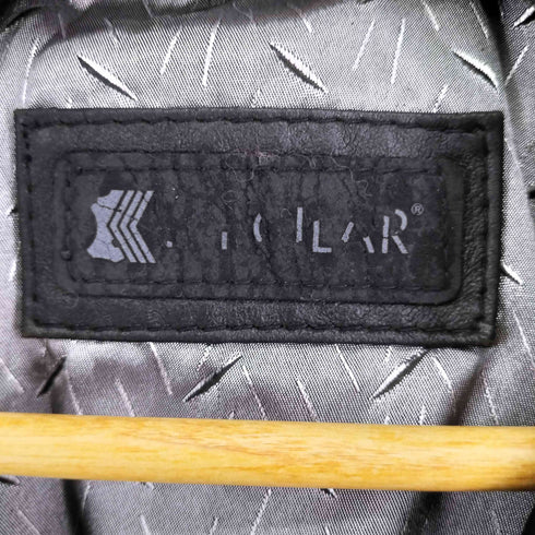 デザインリアルレザーコート レディース DE:32