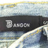 BANGON ダメージ加工デザインデニムパンツ メンズ