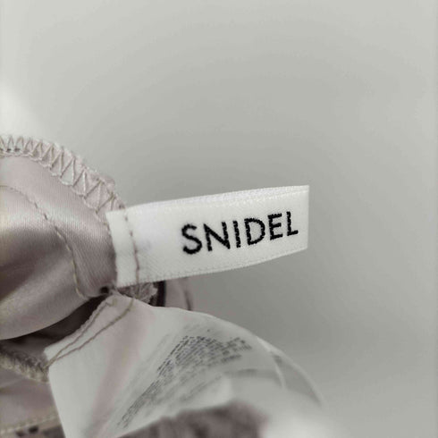 スナイデル snidel プリーツプリントロングスカート レディース JPN:1