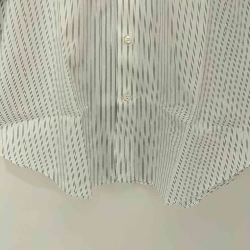 アルマーニコレツィオーニ ARMANI COLLEZIONI ストライプ スナップダウンシャツ ドレスシャツ メンズ FR:42