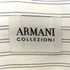 アルマーニコレツィオーニ ARMANI COLLEZIONI ストライプ スナップダウンシャツ ドレスシャツ メンズ FR:42