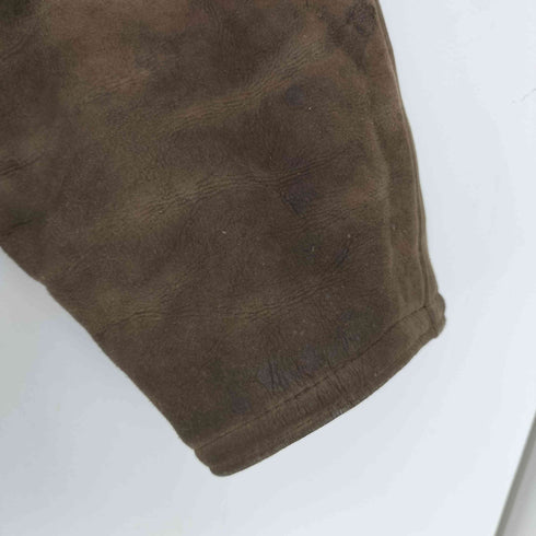 COLZER リアルムートンコート メンズ LL