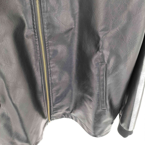 ヤンガーソング Younger Song fake leather track jacket フェイクレザー トラックジャケット メンズ JPN:M