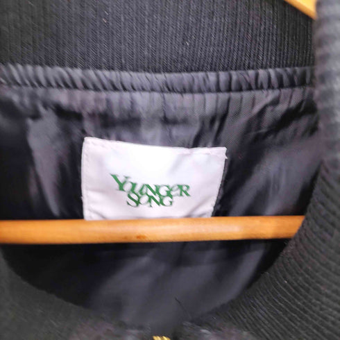 ヤンガーソング Younger Song fake leather track jacket フェイクレザー トラックジャケット メンズ JPN:M